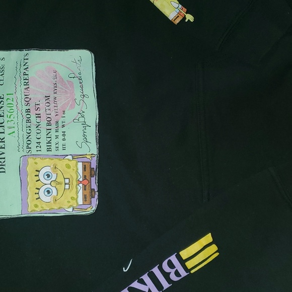 Sponge Bob SquarePants mens hoodie - Picture 2 of 7